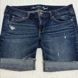 American Eagle Outfitters Women's Blue Denim Shorts